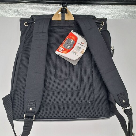 Tarsus Backpack Getta Notebook Case Black New - Picture 3 of 8